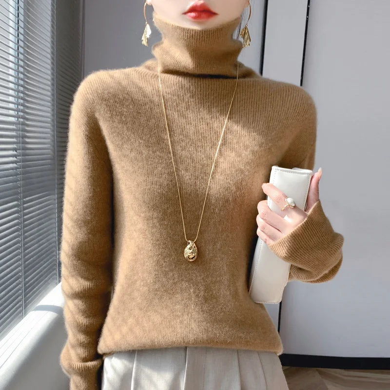 Slim-Fit Turtleneck Sweater