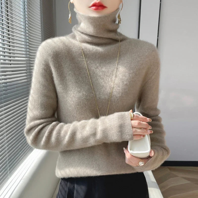 Slim-Fit Turtleneck Sweater