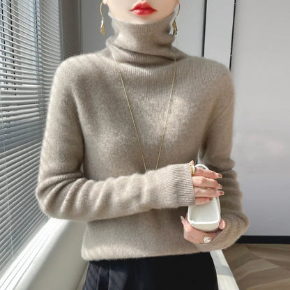 Slim-Fit Turtleneck Sweater