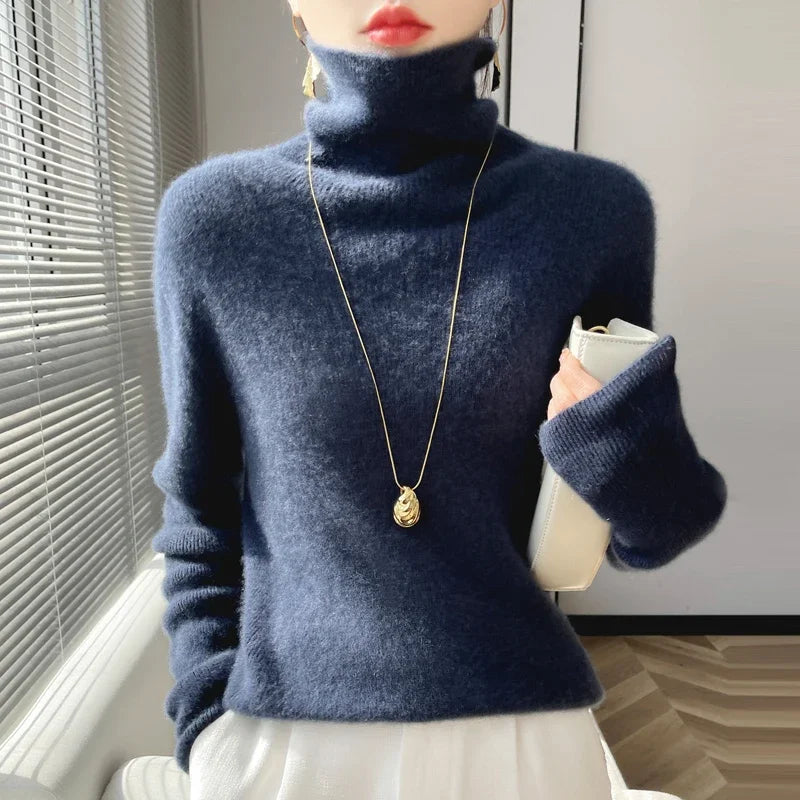Slim-Fit Turtleneck Sweater