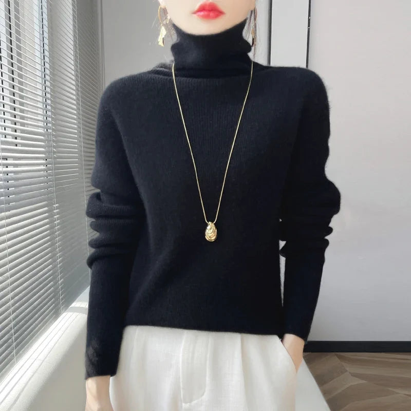 Slim-Fit Turtleneck Sweater
