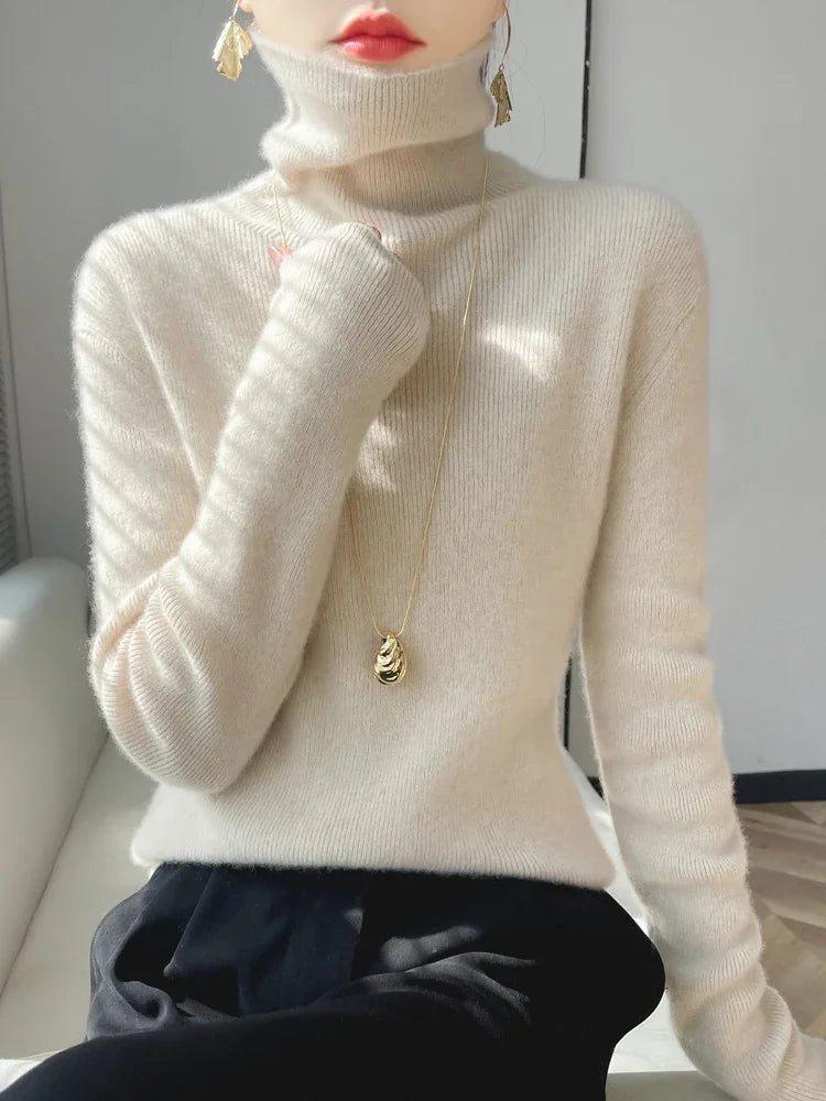 Slim-Fit Turtleneck Sweater