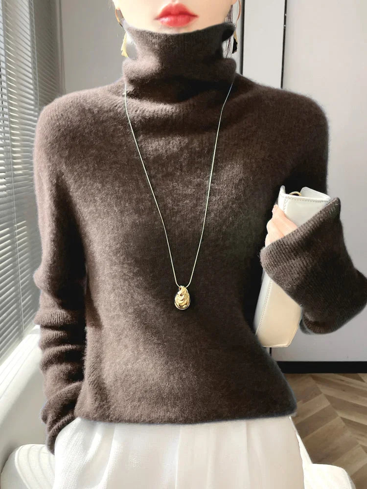 Slim-Fit Turtleneck Sweater