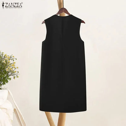 Longline V-Neck Button Waistcoat
