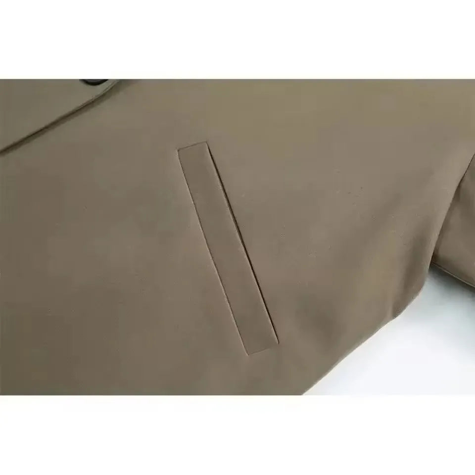 Tailored Double-Breasted Blazer