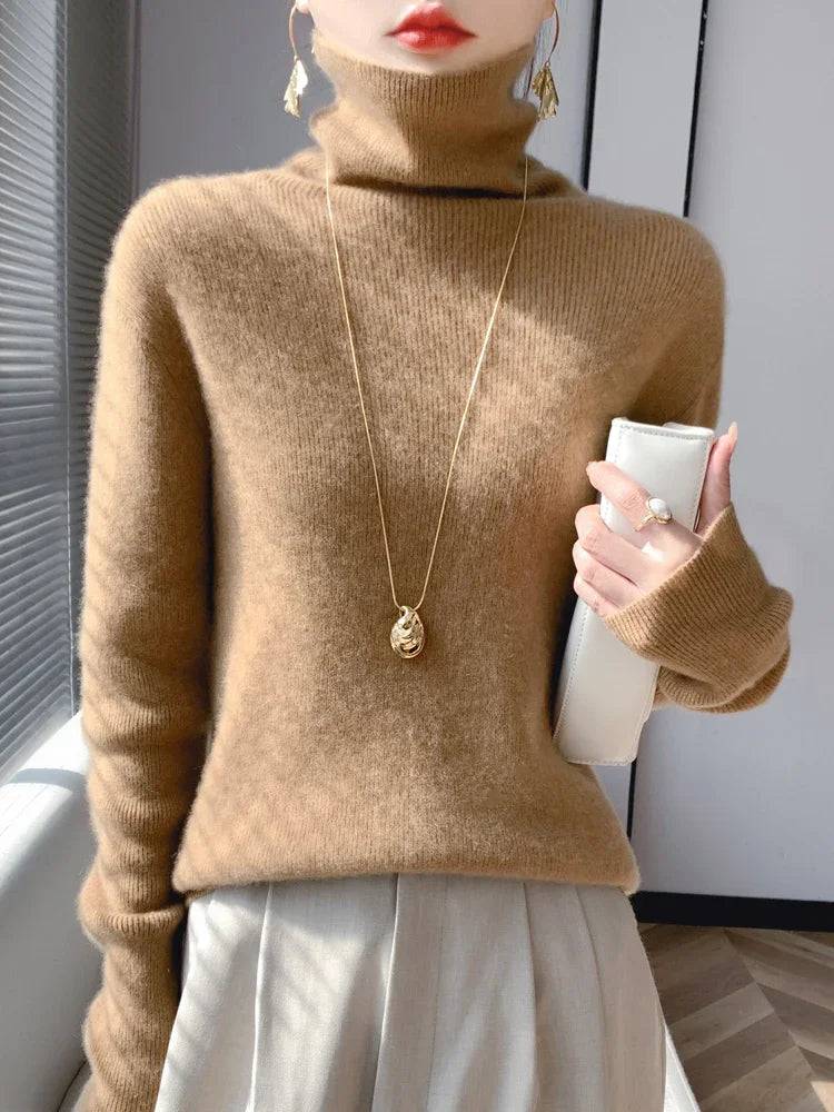 Slim-Fit Turtleneck Sweater