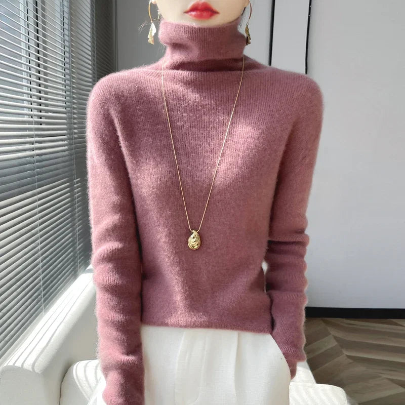 Slim-Fit Turtleneck Sweater