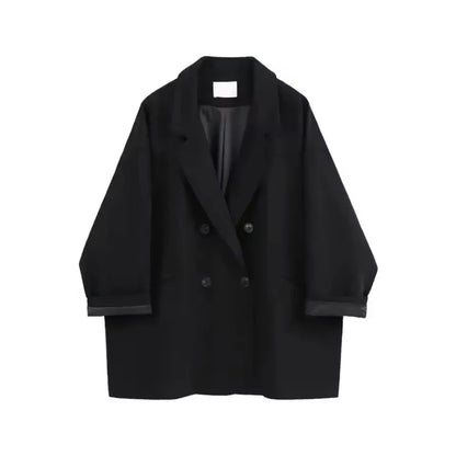 Tailored Double-Breasted Blazer
